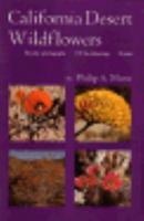 Introduction to California Desert Wildflowers (California Natural History Guides, #74) 0520236327 Book Cover