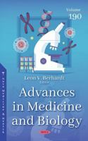 Advances in Medicine and Biology null Book Cover