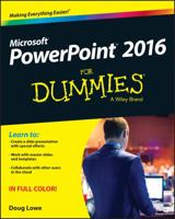 PowerPoint 2016 For Dummies 1119077052 Book Cover