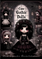 Mystische Gothic Puppen: Dein magisches Ausmalabenteuer (German Edition) 3384231988 Book Cover