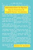 Introduction to Syriac: Key to Exercises & English-Syriac Vocabulary 1588140458 Book Cover