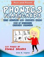 Phonics Flashcards with Pictures and Blending Words 1974110060 Book Cover