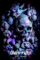 Graph Paper: 6" X 9" Fantasy Skull 1082300039 Book Cover