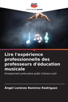Lire l'expérience professionnelle des professeurs d'éducation musicale 6206547787 Book Cover