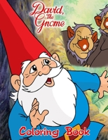 David the Gnome Coloring Book: Coloring Book for Kids and Adults with Fun, Easy, and Relaxing Coloring Pages (Coloring Books for Adults and Kids 2-4 4-8 8-12+) 1673651747 Book Cover