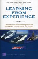 MG-1128/1-Navy Learning from Experience: Volume I Lessons from the Submarine Programs of the United States, United Kingdomn, and Australia 0833058959 Book Cover