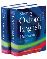 The Shorter Oxford English Dictionary Fifth Edition: Volumes 1-2 0199206872 Book Cover