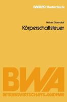 Korperschaftsteuer 3409017585 Book Cover