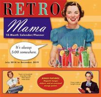 Retro Mama 2019 18-Month Wall Calendar Planner 153190484X Book Cover