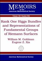 Rank One Higgs Bundles and Representations of Fundamental Groups of Riemann Surfaces 082184136X Book Cover