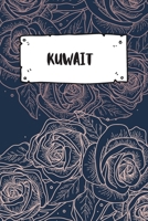 Kuwait: Liniertes Reisetagebuch Notizbuch oder Reise Notizheft liniert - Reisen Journal f�r M�nner und Frauen mit Linien 1677279109 Book Cover