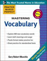 Practice Makes Perfect Mastering Vocabulary 0071772774 Book Cover