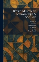 Revue d'Histoire Economique & Sociale (French Edition) 1025744926 Book Cover