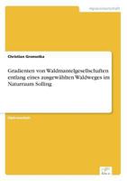 Gradienten Von Waldmantelgesellschaften Entlang Eines Ausgewahlten Waldweges Im Naturraum Solling 3838629876 Book Cover