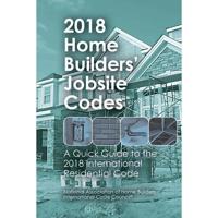 2018 Home Builders' Jobsite Codes 0867187689 Book Cover