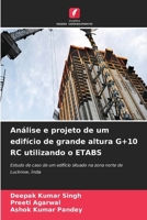 Análise e projeto de um edifício de grande altura G+10 RC utilizando o ETABS (Portuguese Edition) 6630080068 Book Cover