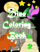 Dino Coloring Book B08L6NFRD7 Book Cover