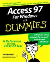 Access 97 for Windows for Dummies 0764500481 Book Cover