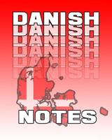 Danish Notes: Danish Journal, 8x10 Composition Book, Back To School Notebook, Danish Language Student Gift 1091264481 Book Cover