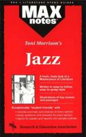 Jazz (MAXNotes Literature Guides) (MAXnotes) 0878910239 Book Cover