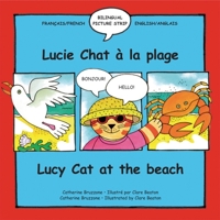 Lucy Cat at the Beach (Lucy Cat Interactive Series) 0764134094 Book Cover