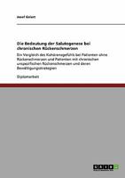 Die Bedeutung der Salutogenese bei chronischen R�ckenschmerzen: Ein Vergleich des Koh�renzgef�hls bei Patienten ohne R�ckenschmerzen und Patienten mit chronischen unspezifischen R�ckenschmerzen und de 3640227751 Book Cover