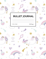 Bullet Journal: Pretty Unicorn Dot Grid Notebook - Dotted Note Pad for Kids, Girls, Teens, Tweens, Women - Gifts for Birthday and Christmas | Creative Art 00542 1652666184 Book Cover