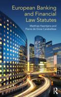 European Banking and Financial Law Statutes 1138044334 Book Cover