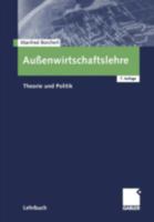 Außenwirtschaftslehre. Theorie und Politik. 3409639071 Book Cover