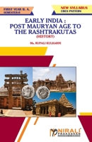 HISTORY EARLY INDIA: POST MAURYAN AGE TO THE RASHTRAKUTAS 9389686385 Book Cover