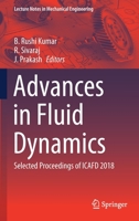 Advances in Fluid Dynamics: Selected Proceedings of ICAFD 2018 9811543070 Book Cover