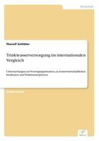 Trinkwasserversorgung Im Internationalen Vergleich 3838687590 Book Cover