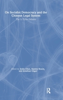 On Socialist Democracy and the Chinese Legal System 1138194204 Book Cover