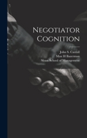 Negotiator Cognition 1021260177 Book Cover