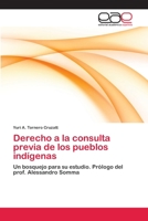 Derecho a la consulta previa de los pueblos indígenas: Un bosquejo para su estudio. Prólogo del prof. Alessandro Somma 365906534X Book Cover