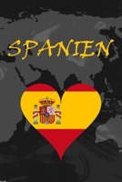 Spanien: Dein pers�nliches Reisetagebuch f�rs Notieren und Sammeln deiner sch�nsten Erlebnisse in Spanien - Geschenkidee f�r Abenteurer und alle Spanien Fans - 120 fein linierte Seiten - 6x9 Zoll - Pr 108722425X Book Cover