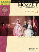 Mozart - 15 Easy Piano Pieces: Schirmer Performance Editions Series 1423420349 Book Cover