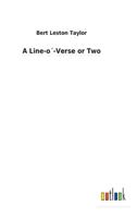 A Line-o'-Verse or Two 9356891346 Book Cover