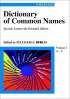 Dictionary of Common Names /Trivialnamen-Handbuch: Trivialnamen-handbuch 3527302883 Book Cover