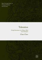 Toleration: Group Governance in a Chinese Third Line Enterprise 981108940X Book Cover