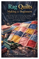 Rag quilts making for Beginners: A Step-by-Step Guide to Learning Rag Quilting Patterns for All, Cozy Handmade Projects, and Technique Mastery B0GND6WZ7P Book Cover