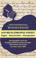 Aus Mecklenburgs Vorzeit: Sagen - Geschichten - Aberglauben 3833007249 Book Cover