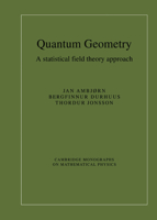 Quantum Geometry: A Statistical Field Theory Approach 052101736X Book Cover