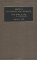 Research in Organizational Behavior, Volume 14 1559382422 Book Cover