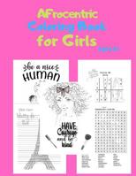 Afrocentric Coloring Book for Girls Ages 6+ 1081003545 Book Cover