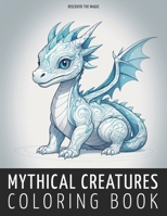 Mythical Creatures: A Relaxation Coloring Book of Legendary Beings. Dive into Enchanting Illustrations for Stress Relief and Imagination B0CVBDCDWL Book Cover