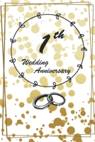 Wedding anniversary: Wedding Anniversary Gifts for Him for Her for Couple Love notes Marriage memories Notebook 1694238814 Book Cover