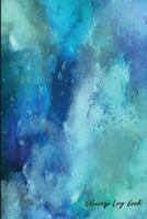 Glucose Log book: A Food & Blood Sugar Monitoring Diary: Abstact Blue Wave (Diabetes Journal Log Book) (Volume 3) 1976417007 Book Cover