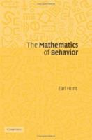The Mathematics of Behavior 0521615224 Book Cover