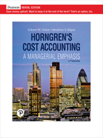 Horngren's Cost Accounting 0136708234 Book Cover